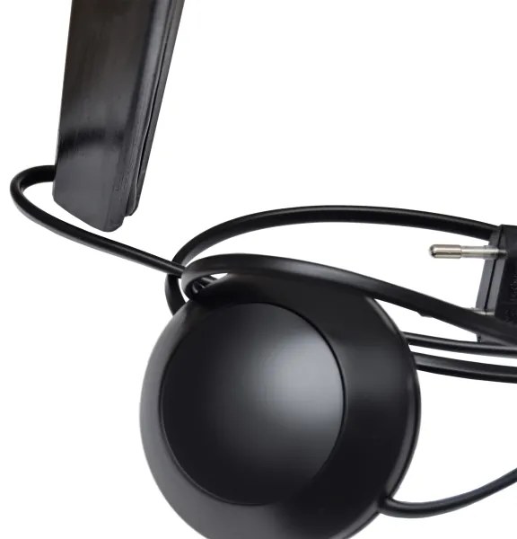 Állólámpa ALBA 1xE27/15W/230V fekete/tölgy