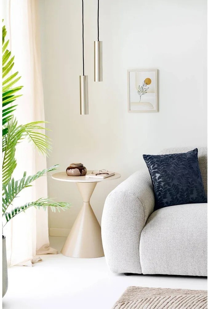 Ezüstszínű acél függőlámpa ø 6 cm Paris – House Nordic