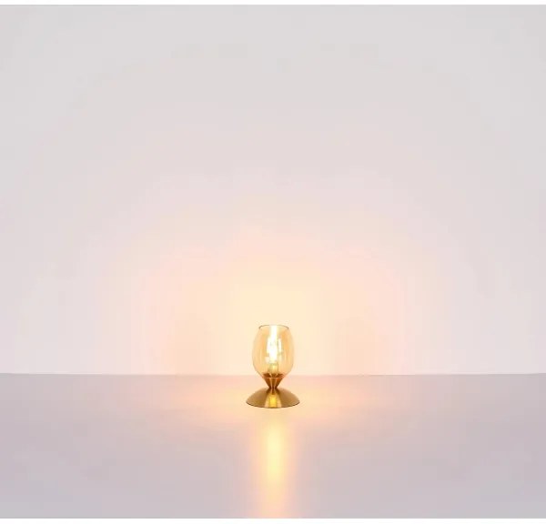 Globo 24007M - Asztal érintős lámpa KUWAITA 1xE14/25W/230V réz