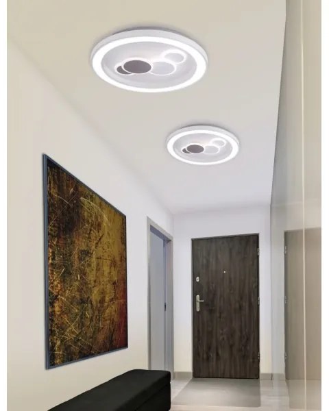 Paul Neuhaus 6284-16 - ELIZA LED mennyezeti lámpa, 55,5W, 60 cm átm.