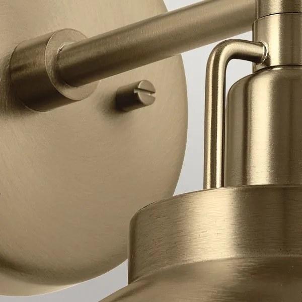 Kichler KL-NIVA-1W-1P-CPZ - Fali lámpa NIVA 1xE27/40W/230V réz