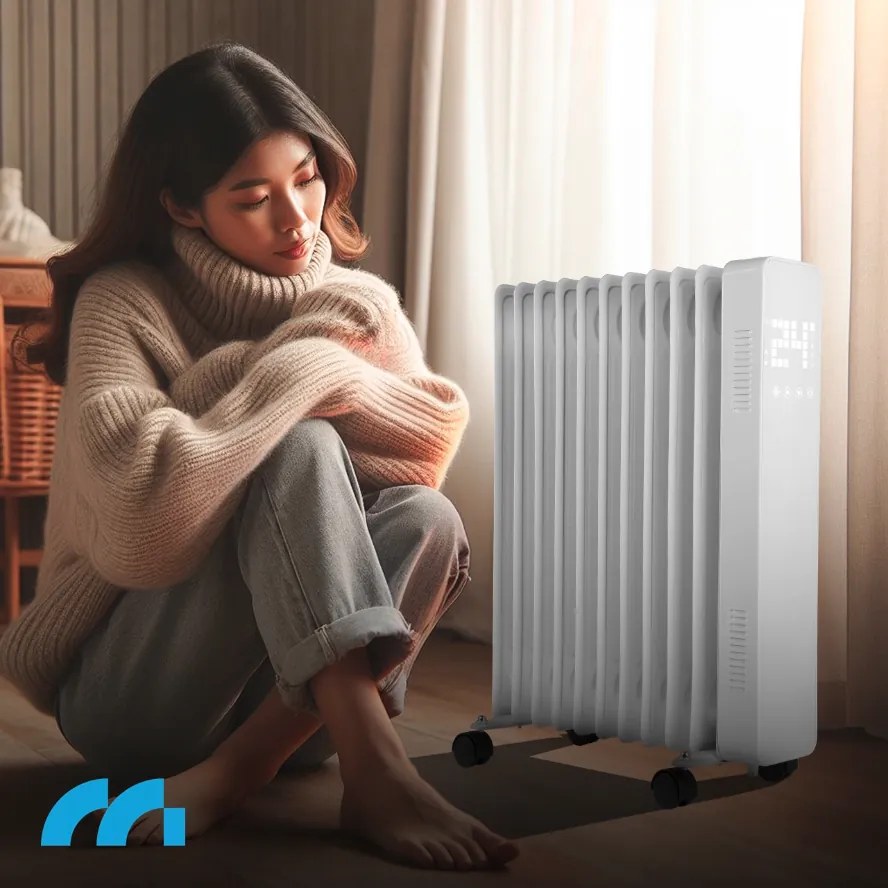 Elektromos olajradiátor MALTEC PROOIL2500WW