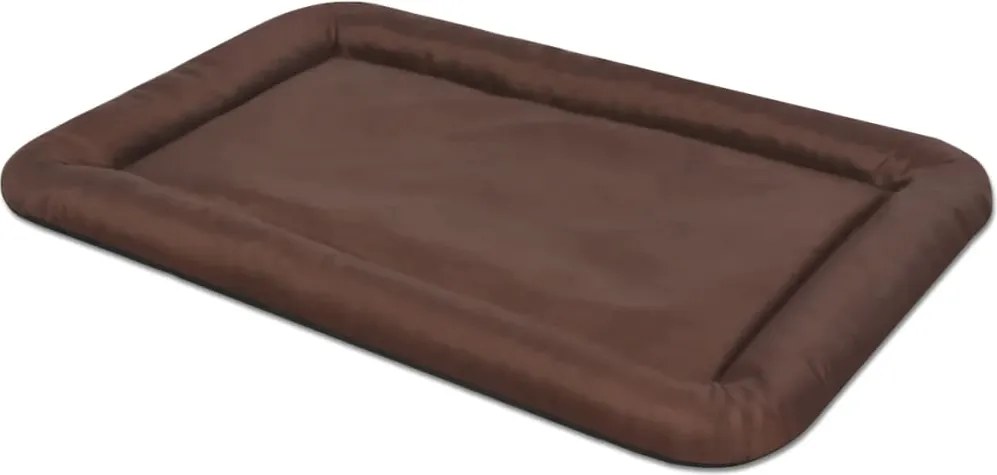 vidaXL XL méretű barna kutyamatrac