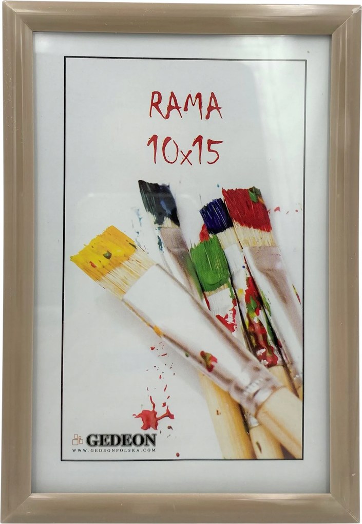 Képkeret 10x15 kávés