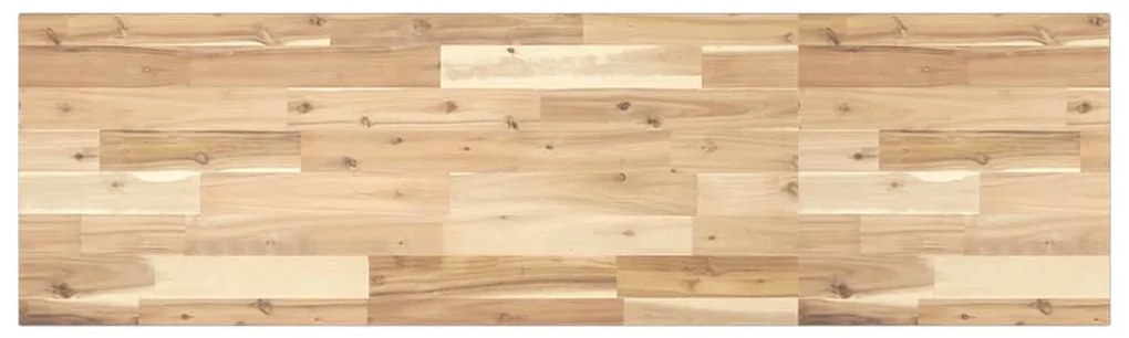 2 db kezeletlen tömör akácfa függőpolc 140 x 40 x 2 cm