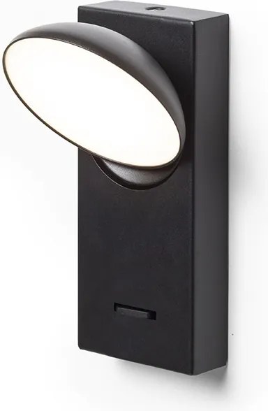 RENDL ELISEO fali lámpa fekete 230V LED 5W 3000K