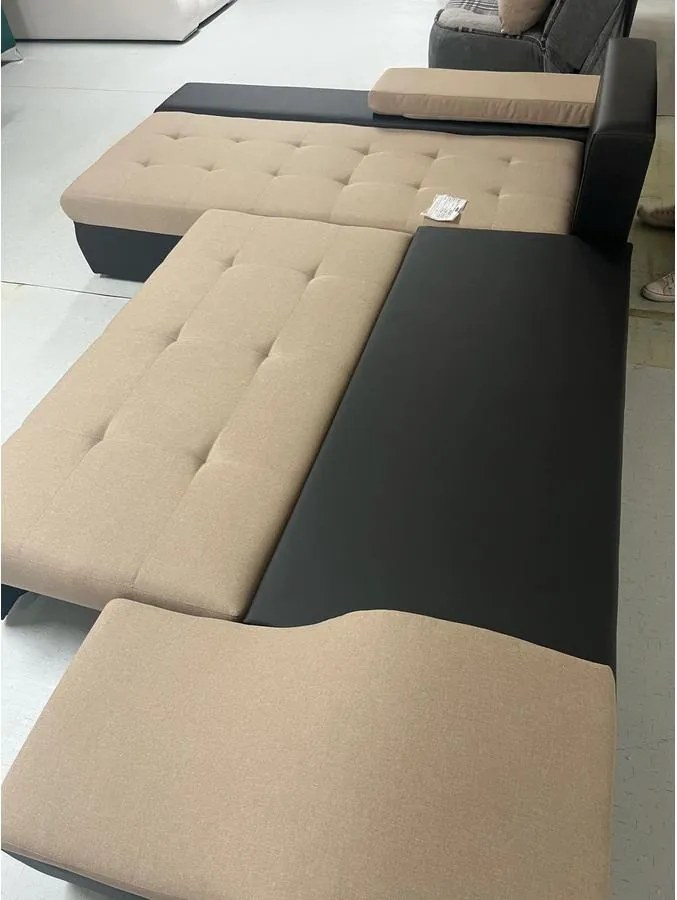 Ontario Jobbos ágyazható L ülőgarnitúra