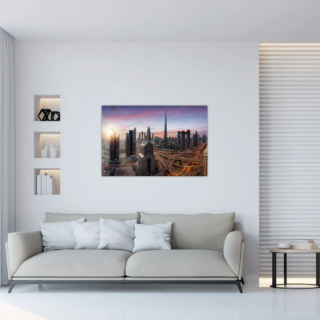 Kép - Dubai panorámája (90x60 cm)