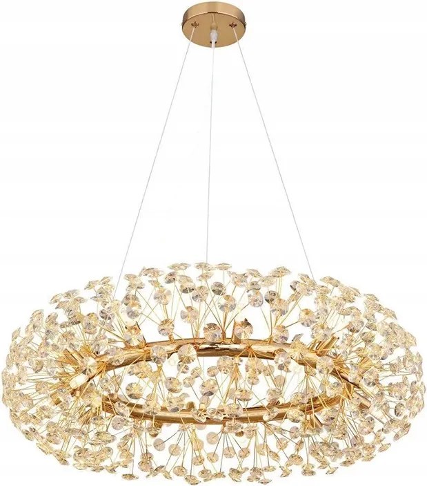 Glamour Stílusú Mennyezeti Csillár Kristályokkal 8560-600 Arany