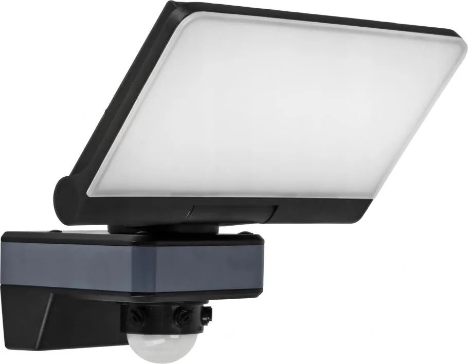 LED reflektor mozgás- és alkonyatérzékelővel LED/44W/230V 4200K IP54 fekete