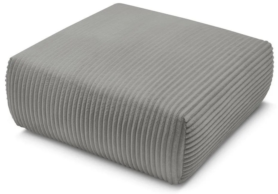 Sötétszürke kordbársony lábtartó Lucien – Bobochic Paris