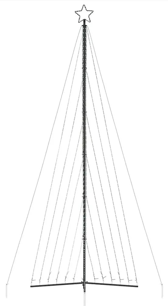 kék LED karácsonyfa 789 LED 476 cm