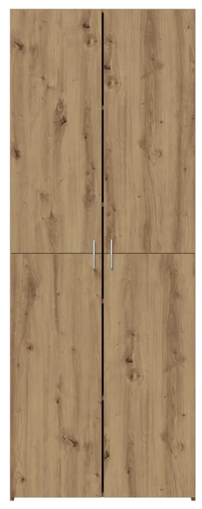 Magas Szekrény Kézműves Tölgy 70x42.5x185 cm Engineered Wood