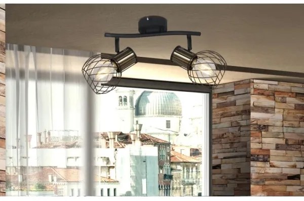 Globo 54013-2 - Spotlámpa ARGUSTO 2xE27/40W/230V