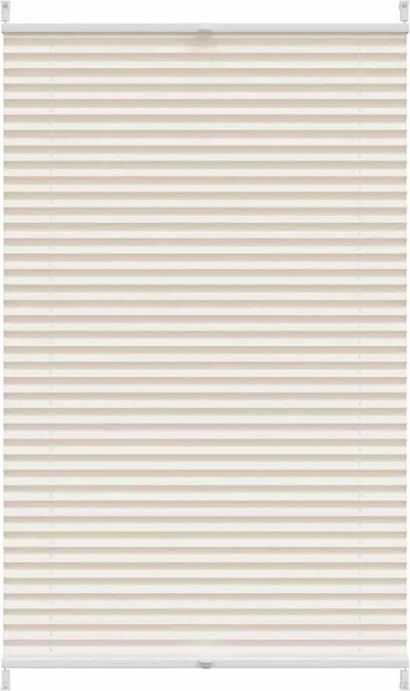 vidaXL Szét Húzható Roló 70x125cm Krém