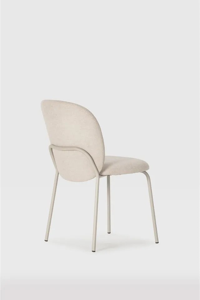 Krémszínű étkezőszék szett 4 db-os Daia – Marckeric