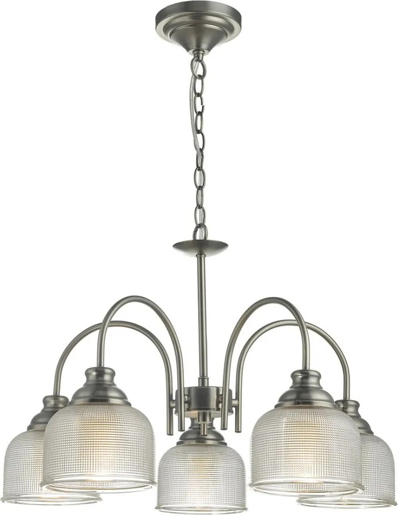 Dar Lighting TACK TAC0561 Csillár 5x40W/E14