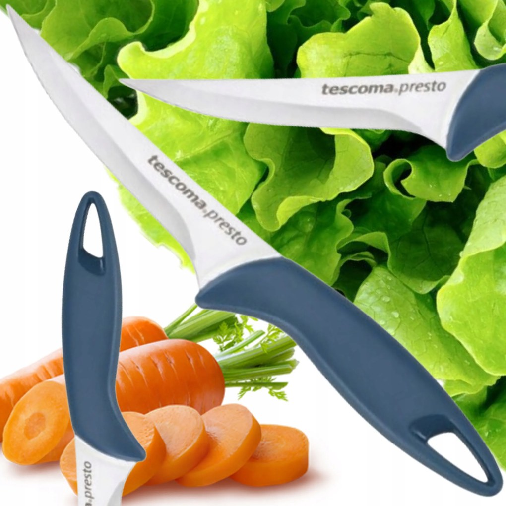 Zöldség-gyümölcs Kés Univerzális Konyhai Tescoma Presto Kicsi Éles 12 CM
