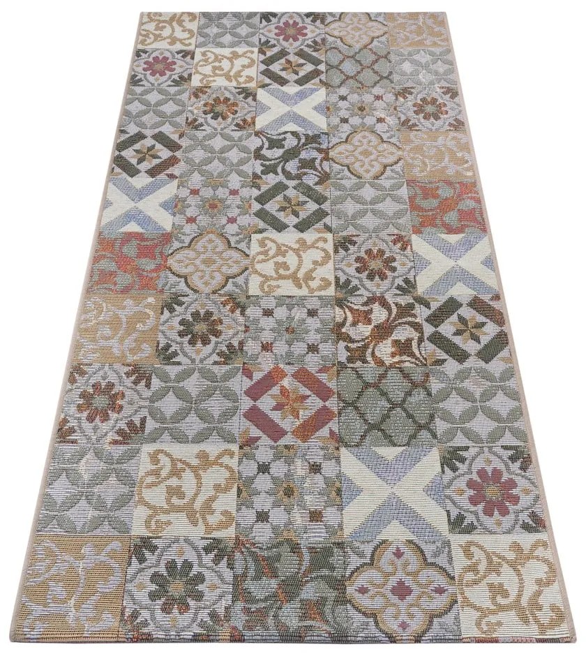 Szürke futószőnyeg 75x150 cm Cappuccino Mosaik – Hanse Home