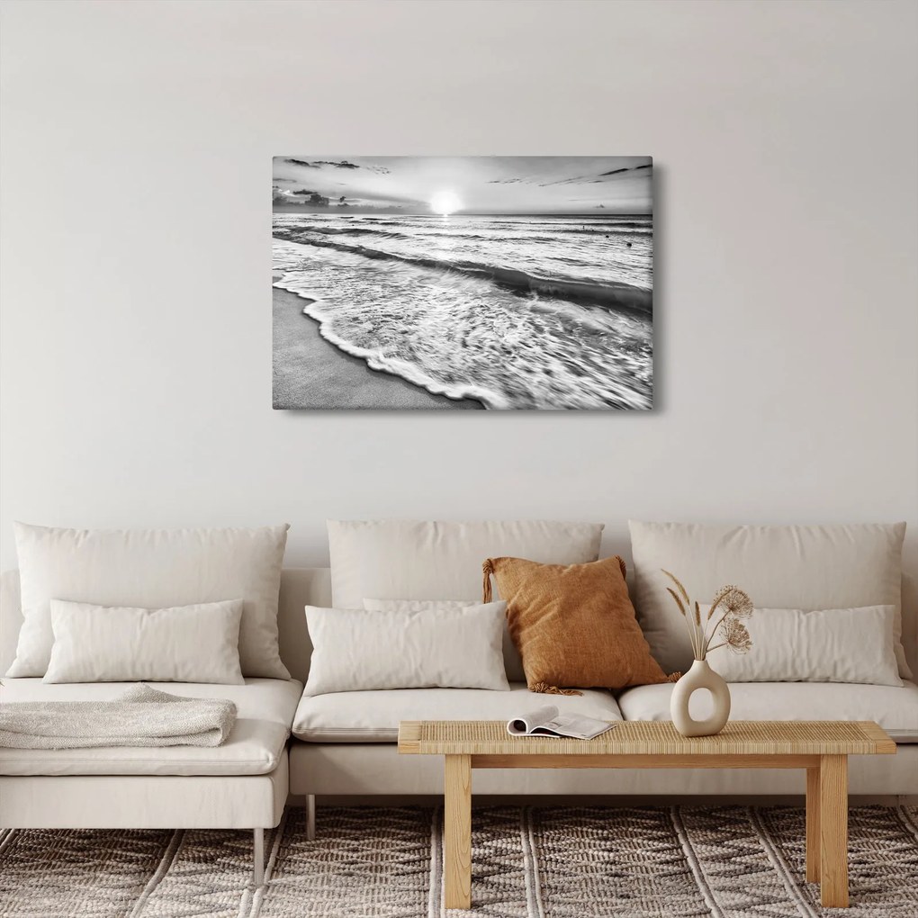 Kép - Naplemente a tengerparton (90x60 cm)