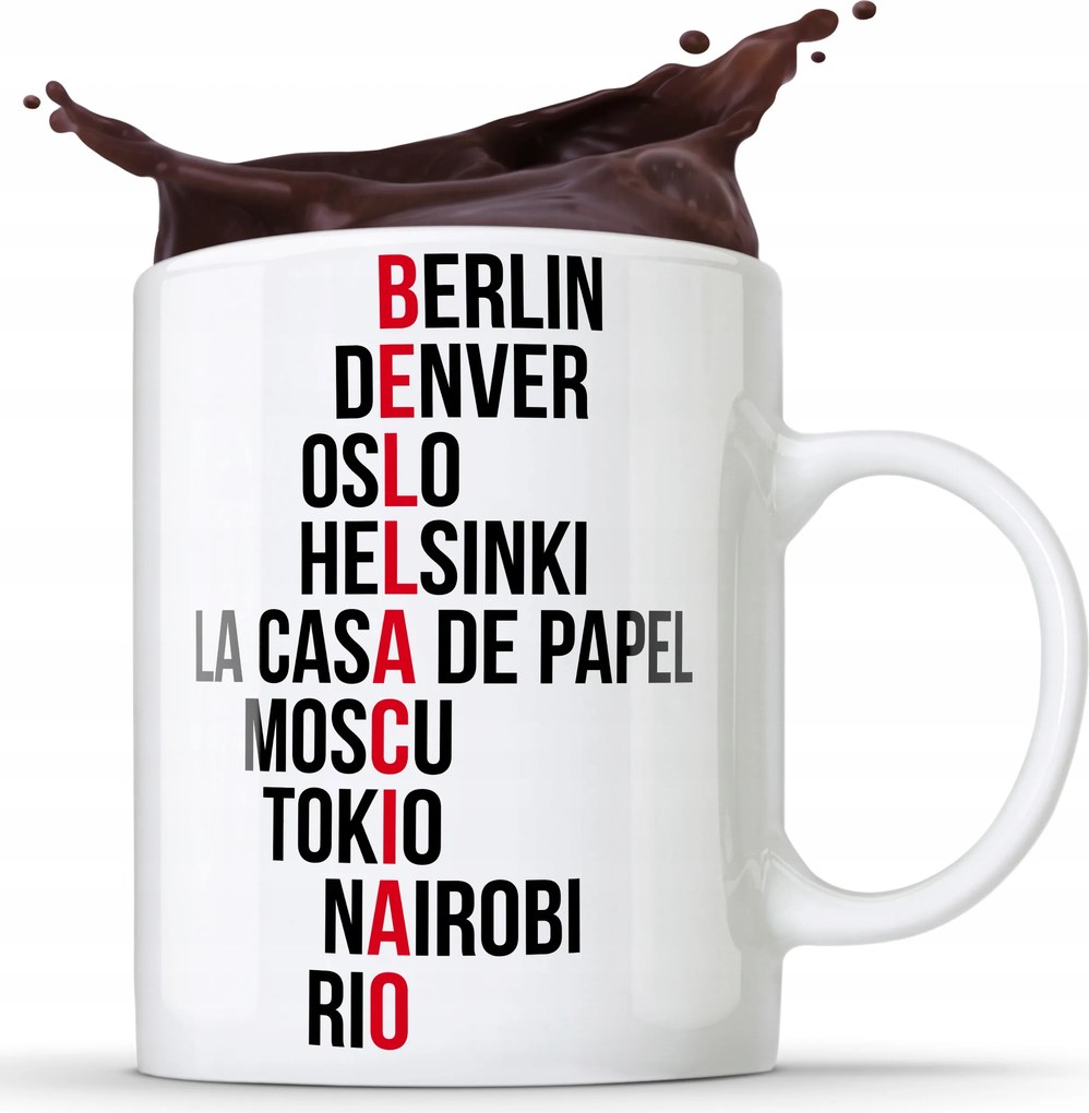 Bögre Bellaciao Ház Papír Tökéletes Bögre Sorozat