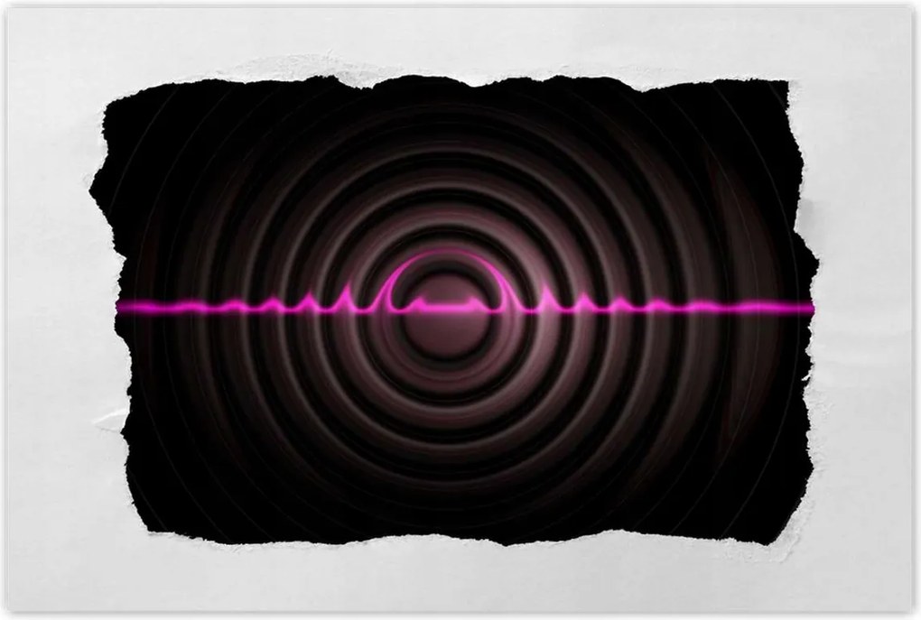 Poszterek 60x40 Zenés hullám