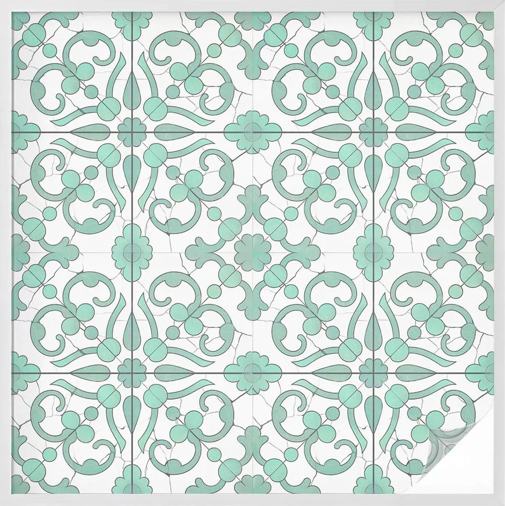 Ablakfólia Öntapadós Adatvédelem Klasszikus díszek 100x100