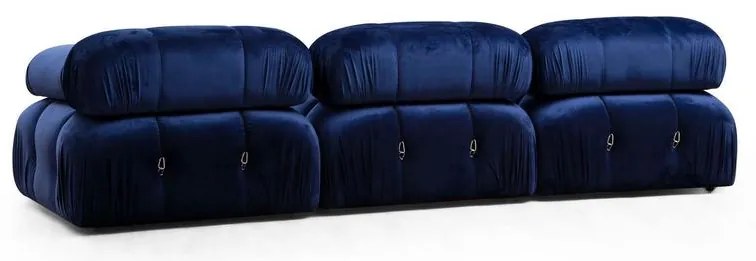 Sarokkanapé Bubble Velvet Kék L1-O1-1R-PUF