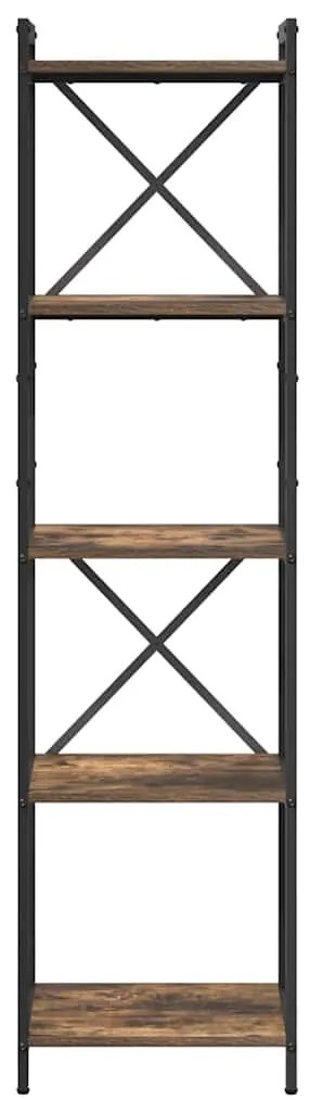 Könyvszekrény Füstölt tölgy 40 x 30 x 153 cm Faanyag
