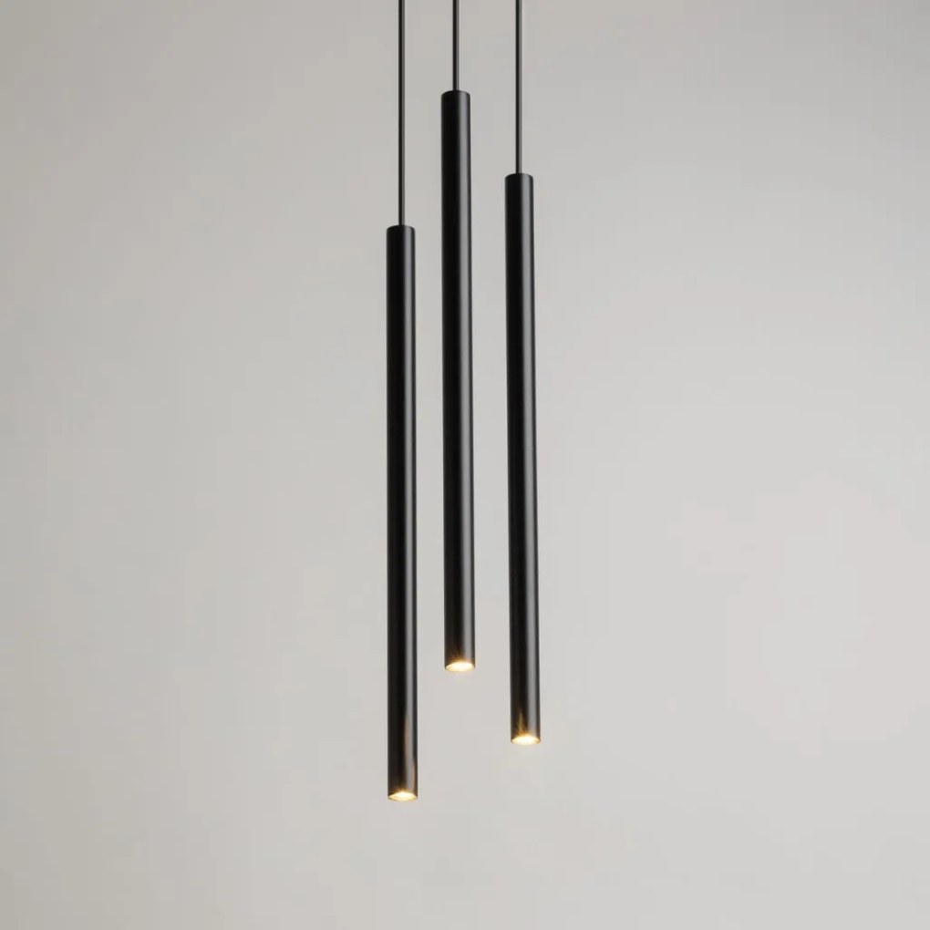SIGMA LIGHTING 33622 SOPEL Többágú Függesztett Lámpa Fekete G9 IP20