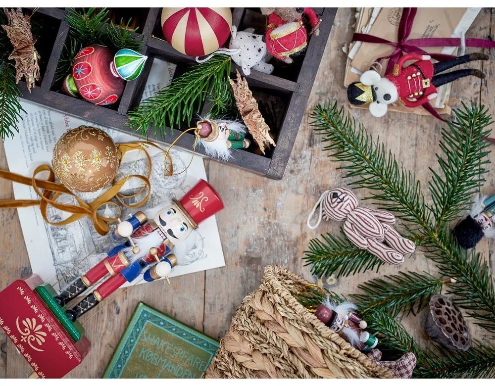 Üveg karácsonyfadísz ø 7 cm Kota – Bloomingville