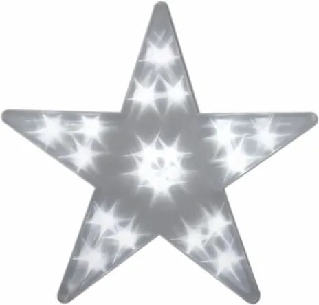 NEXOS Karácsonyi dísz világító csillag 20 LED 35 cm