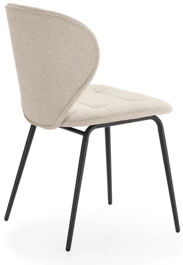 Krémszínű étkezőszék szett 2 db-os Maori – Marckeric