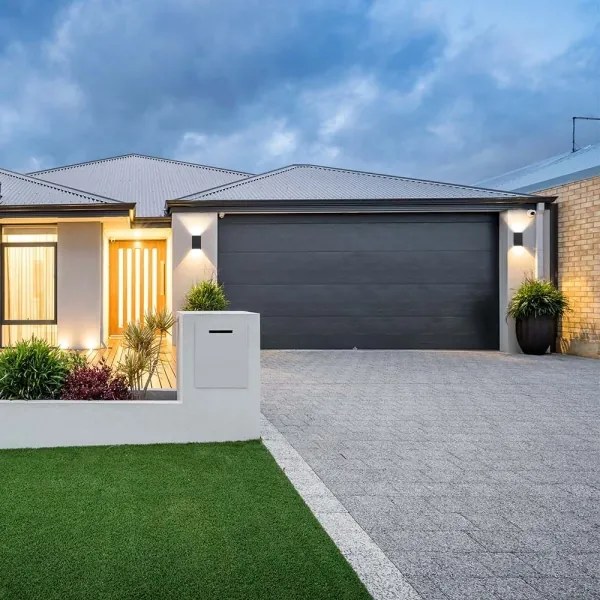 LED Kültéri fali lámpa LED/4W/230V 3000K IP65 fekete