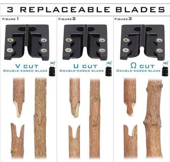 Oltóolló a könnyű metszéshez és oltáshoz