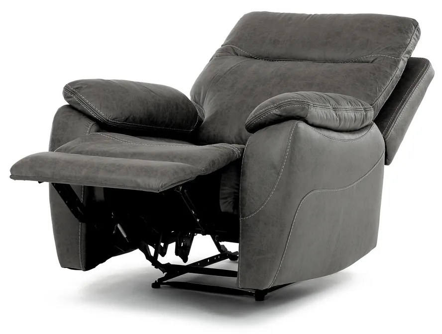 4092 GREY3 pozicionáló fotel vintage, szürke