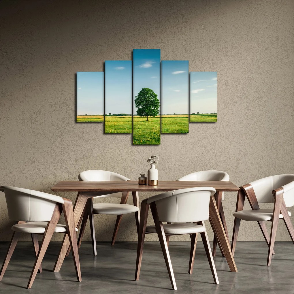 Fa képe a réten (150x105 cm)
