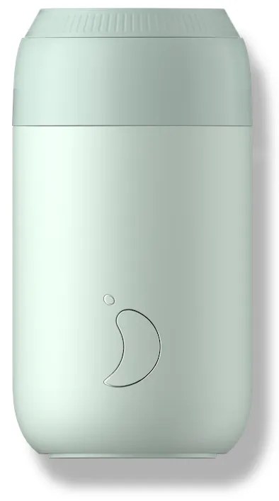 Termobögre Chilly's Bottles - lágy zöld 340ml, Series 2 kiadás