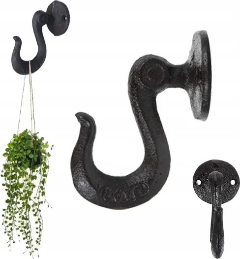 Dekoratív Akasztó Fogantyú Akasztó Stílusos Fém Rusztikus