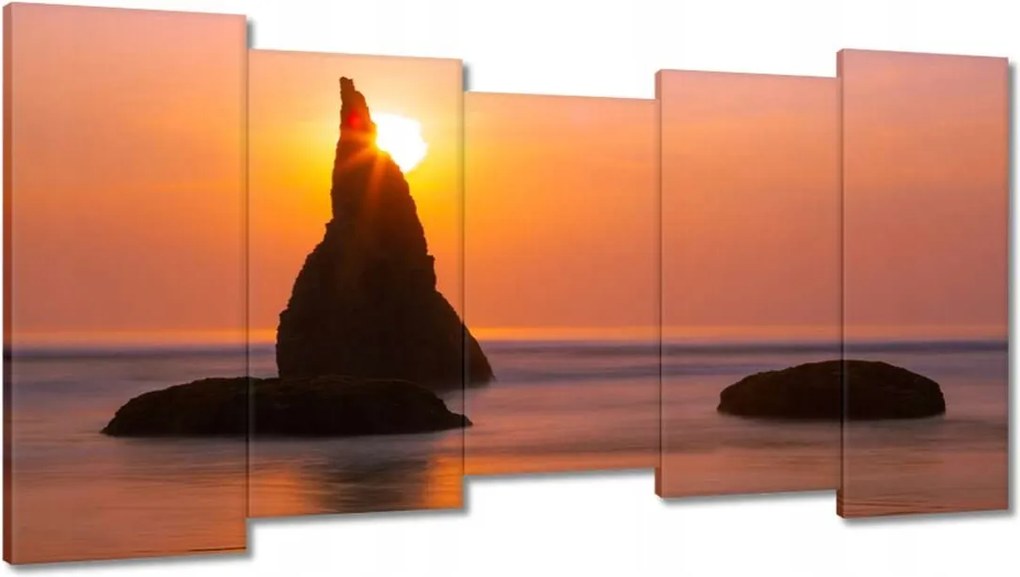 Képek 150x80 Sziklák Naplemente Tenger