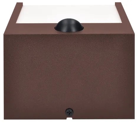 Brilagi-LED TERNI kültéri fali lámpatest érzékelővel, LED 12 W, 230 V, barna, IP44