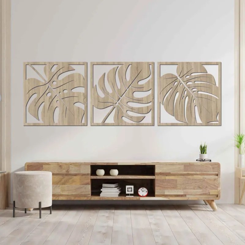 Természetes monstera faldekoráció | SELERE