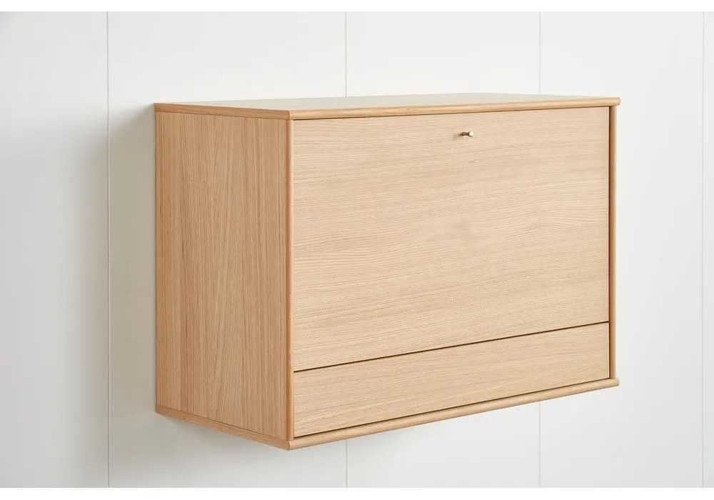 Bortároló szekrény tölgyfa dekorral 89x61 cm Mistral 004 - Hammel Furniture