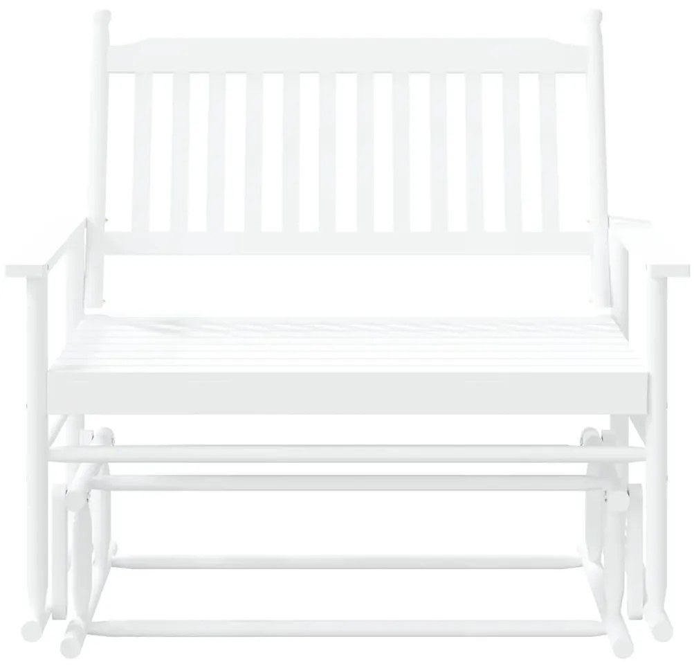 fehér tömör nyárfa hintapad 118 x 70 x 104,5 cm