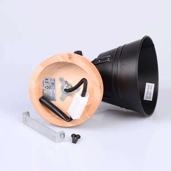 Globo 15466S-1 - Fali spotlámpa GÜNTHER 1xE27/60W/230V