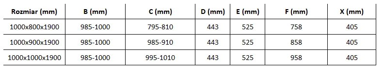 Mexen Omega eltolható zuhanykabin 100 x 80 cm, 8 mm-es üveg, króm profiltiszta üveg + vékony zuhanytálca 5 cm, 825-100-080-01-00-4010