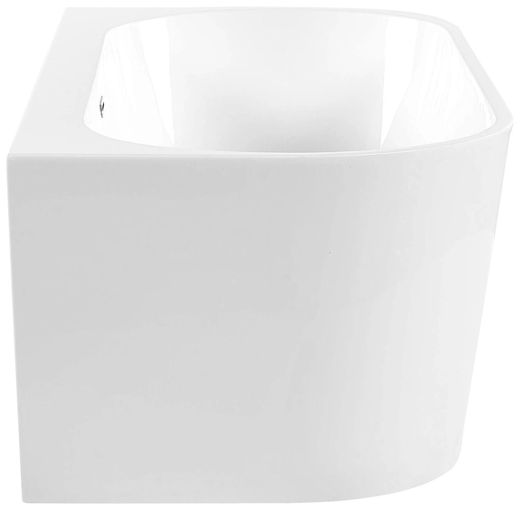 Fehér fürdőkád 170 x 80 cm HARVEY Beliani