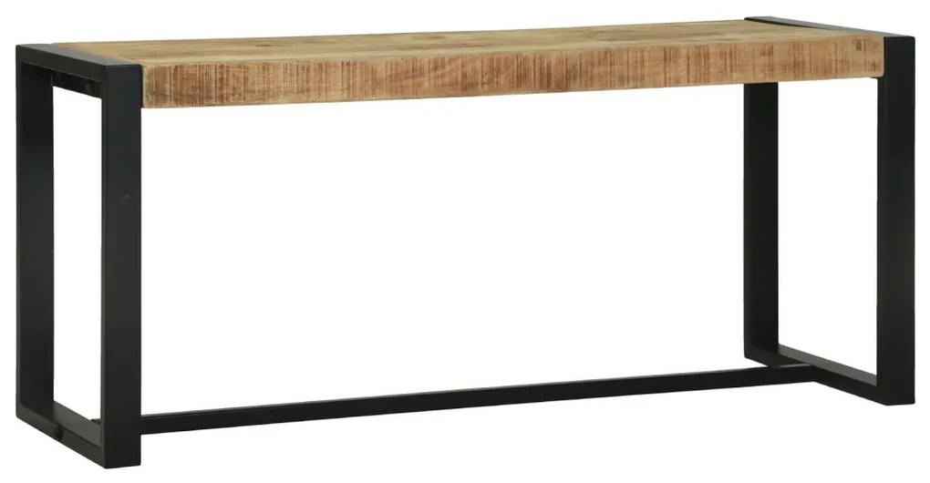 Pad Barna Tömör mangófa 100 x 35 x 45 cm Tartós Előszobapad