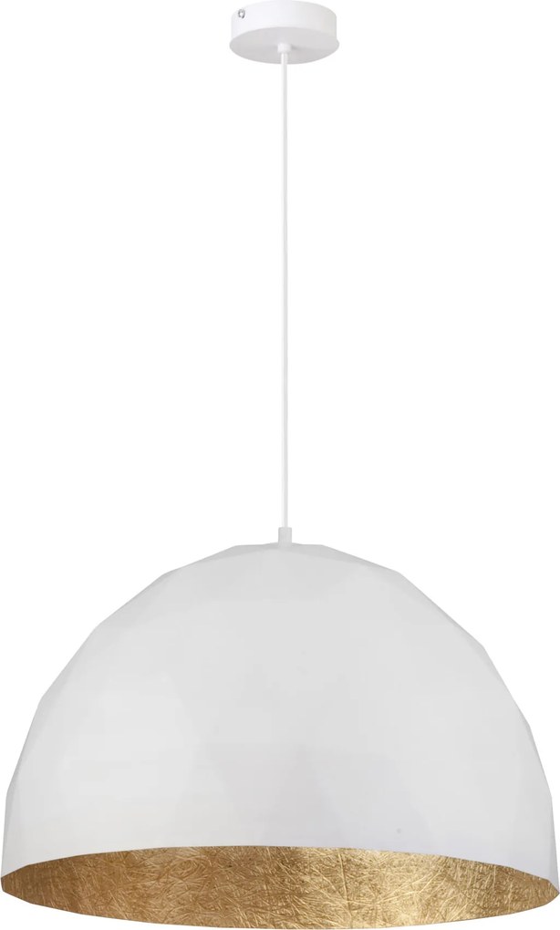 SIGMA LIGHTING 31369 DIAMENT Modern Függesztett Lámpa Fehér, Arany E27 IP20