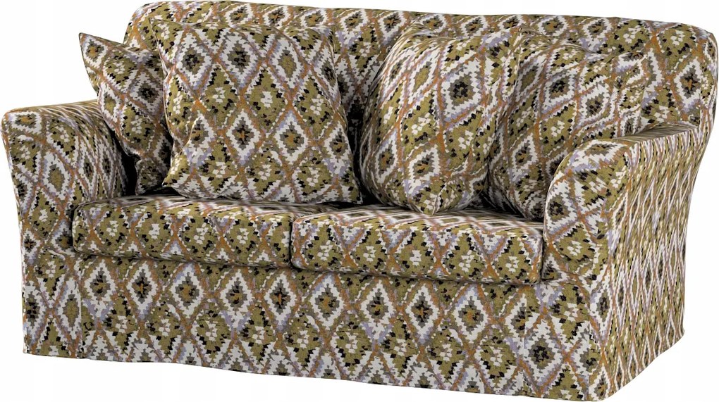 Tomelilla 2 személyes kinyitható kanapé huzat Ikea narancssárga